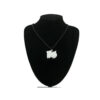 Good Fortune Crystal Pi Xiu Pendant Necklace2
