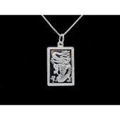 Good Fortune Dragon Pendant Necklace1