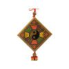 Green Sandalwood Bagua Mirror & Yin Yang Symbol Hanging1