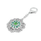 Green Tara Mantra Key Chain1