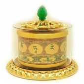 Green Tara Prayer Wheel