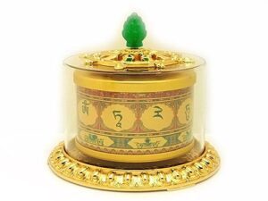 Green Tara Prayer Wheel
