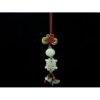 Jade Double Happiness Hanging for Marriage Luck3
