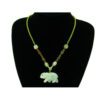 Jade Elephant Pendant Necklace3