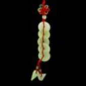 Jade Feng Shui Five Coins Hanging