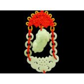 Jade Feng Shui Pi Yao Imperial Tassel1