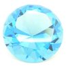 Light Blue Wish Fulfilling Jewel For Healing Energies - 80mm3
