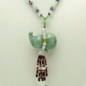 Longevity Wu Lou Pendant with Necklace