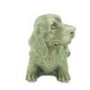 Lucky Pewter Dog With Sparkling Red Eyes2