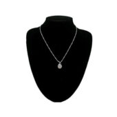 Luscious Crystal Apple Pendant Necklace1