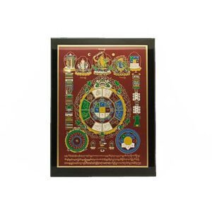Mandala Print Talisman with Universal Tortoise1
