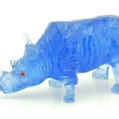 Mini Blue Rhinocerous