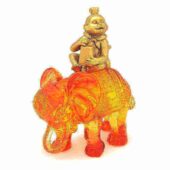 Monkey holding Prosperity Bag on Elephant