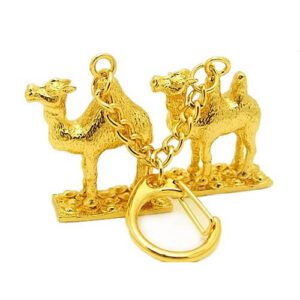 Pair of Golden Camel Key Chain1