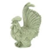 Pewter Chinese Horoscope Animal Rooster