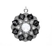 Radiating Abundance Crystal Key Chain1