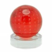 Red Crystal Ball with Mantra