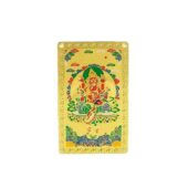 Red Jambhala Tibetan God of Wealth Card1