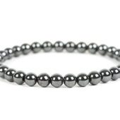 Round 6mm Hematite Bracelet