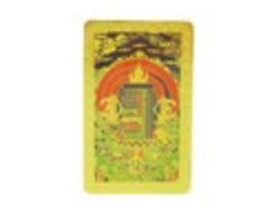 Sacred Tibetan Kalachakra Protection Card