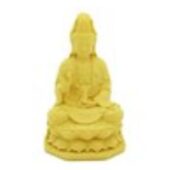 Seated Kuan Yin Statue on Lotus