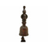 Tibetan Wooden Hand Bell Hanging Tassel1