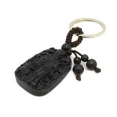 Wealth God with Treasure Pot Key Chain1