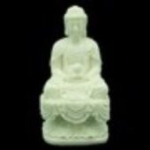 White Seated Amitabha Buddha