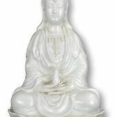 White Seated Kuan Yin