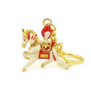 Wind Horse Carrying Jewel Key Chain1