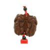 Wooden Double Pi Yao Good Fortune Tassel1