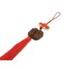 Wooden Double Pi Yao Good Fortune Tassel2