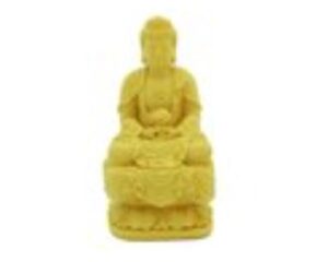 Wooden Seated Amitabha Buddha
