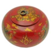 6 Oriental Antique Style Dragon & Phoenix Box (Round)