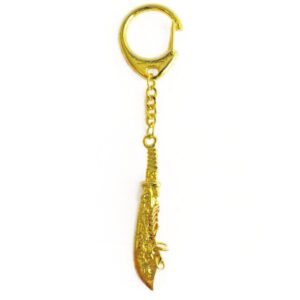 9 Rings Dragon Sword Keychain