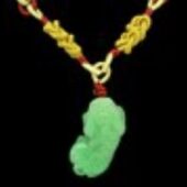 Aventurine Piyao Feng Shui Necklace