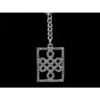 Bejeweled Feng Shui Mystic Knot Silver Key Chain4