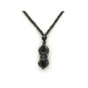 Black Obsidian Dorje Tibetan Jewelry1
