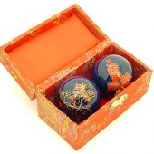 Blue Dragon And Phoenix Chinese Health Balls1