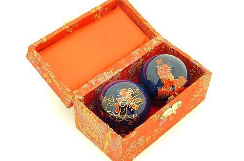 Blue Dragon And Phoenix Chinese Health Balls1