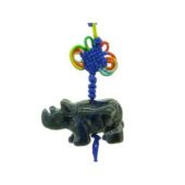 Blue Rhinocerous Tassel For Protection1