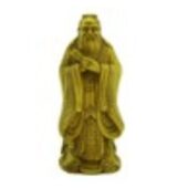 Brass 3 Inch Confucius Kong Zi