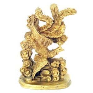 Brass Celestial Feng Shui Phoenix