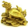 Brass Fortune Dragon Tortoise With Child1
