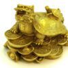 Brass Fortune Dragon Tortoise With Child2