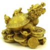 Brass Fortune Dragon Tortoise With Child3