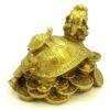 Brass Fortune Dragon Tortoise With Child4
