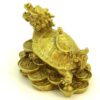 Brass Fortune Dragon Tortoise With Child5