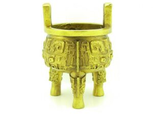 Brass Incense Burner Wealth Pot1