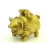 Brass Mini Pig Carrying Gold Ingot2